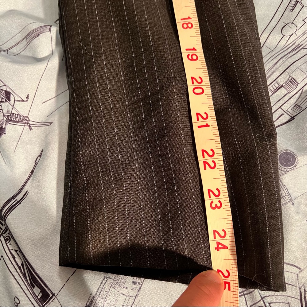 Kenneth Cole Reaction Black Pinstripe Suit Jacket - Picture 10 of 11